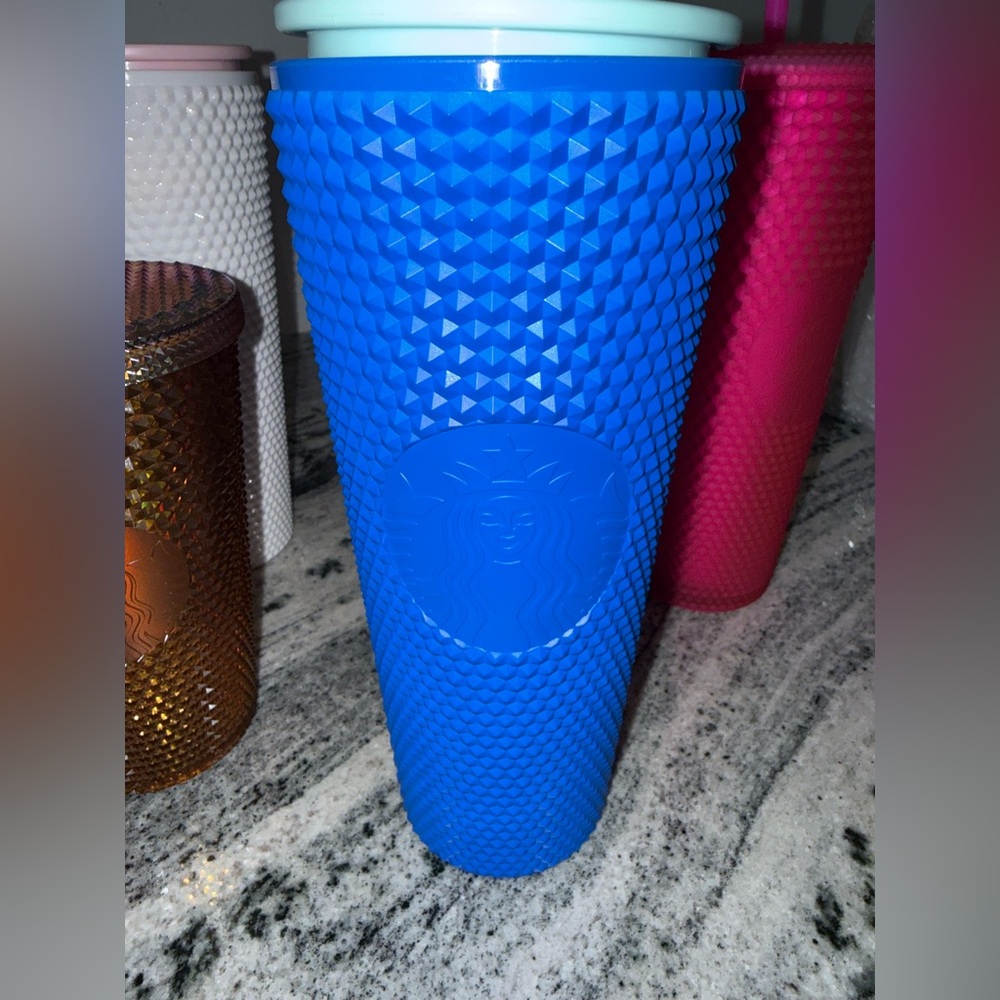 Starbucks China exclusive  Klein  Blue Textured Tumbler